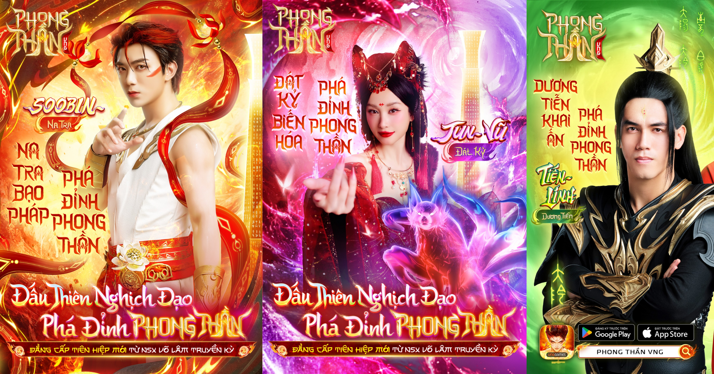 Lauching Phong Thần VNG (Return of The Gods)